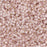 Miyuki Delica Seed Beads, 11/0 Size, #1457 Silver Lined Pale Rose Opal (2.5" Tube)