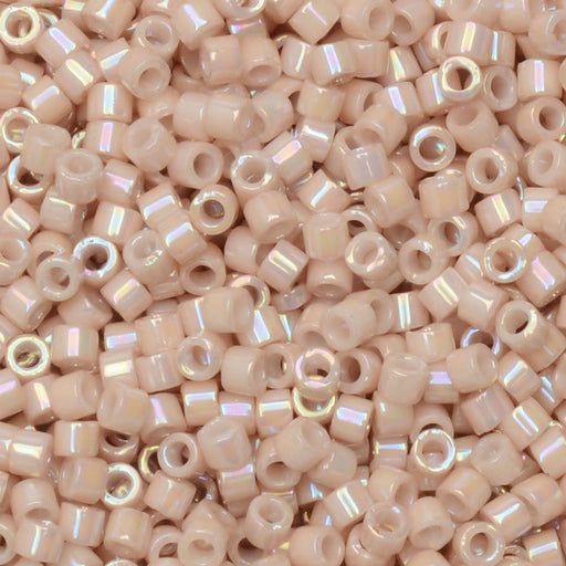 Miyuki Delica Seed Beads, 11/0 Size, #1505 Opaque Pink Champagne (7.2 Gram Tube)