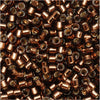 Miyuki Delica Seed Beads, 11/0 Size, Silver Lined Brown DB150 (2.5