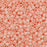 Miyuki Delica Seed Beads, 11/0 Size, #1513 Matte Opaque Light Salmon (2.5" Tube)