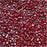 Miyuki Delica Seed Beads, 11/0 Size, Opaque Cadillac Red Luster DB1564 (2.5" Tube)