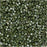 Miyuki Delica Seed Beads, 11/0 Size, #1566 Opaque Avocado Luster (7.2 Gram Tube)