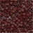 Miyuki Delica Seed Beads, 11/0 Size, Matte Opaque Currant DB1584 (2.5" Tube)