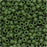 Miyuki Delica Seed Beads, 11/0 Size, Matte Opaque Avocado Green DB1585 (2.5" Tube)