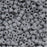 Miyuki Delica Seed Beads, 11/0 Size, Matte Opaque Ghost Grey DB1589 (2.5" Tube)