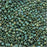 Miyuki Delica Seed Beads, 11/0 Size, Matte Opaque Avocado AB Green DB1594 (7.2 Grams)
