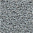 Miyuki Delica Seed Beads, 11/0 Size, #1598 Matte Opaque Ghost Gray AB (7.2 Gram Tube)