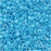 Miyuki Delica Seed Beads, 11/0 Size, Opaque Light Blue AB DB164 (2.5" Tube)