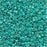 Miyuki Delica Seed Beads, 11/0 Size, Opaque Turquoise AB DB166 (2.5" Tube)