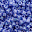 Miyuki Delica Seed Beads, 11/0 Size, Opaque Light Sapphire AB DB167 (2.5" Tube)
