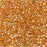 Miyuki Delica Seed Beads, 11/0 Size, #1702 Copper Pearl Lined Marigold (7.2 Gram Tube)
