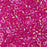 Miyuki Delica Seed Beads, 11/0 Size, #1743 Hot Pink Lined Crystal AB (7.2 Gram Tube)