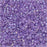 Miyuki Delica Seed Beads, 11/0 Size, #1753 Sparkling Purple Lined Opal AB (7.2 Gram Tube)