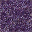 Miyuki Delica Seed Beads, 11/0 Size, #1754 Sparkling Purple Lined Crystal AB (7.2 Gram Tube)