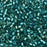 Miyuki Delica Seed Beads, 11/0 Size, #1769 Sparkling Aqua Green Lined Teal AB (7.2 Gram Tube)