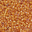 Miyuki Delica Seed Beads, 11/0 Size, #1778 White Lined Topaz AB (7.2 Gram Tube)