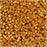 Miyuki Delica Seed Beads, 11/0 Size, Duracoat Galvanized Yellow Gold DB1833 (2.5" Tube)