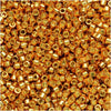 Miyuki Delica Seed Beads, 11/0 Size, Duracoat Galvanized Yellow Gold DB1833 (2.5