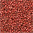 Miyuki Delica Seed Beads, 11/0 Size, #1841F Duracoat Galvanized Matte Light Cranberry (2.5" Tube)