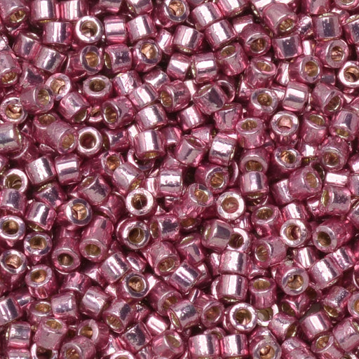 Miyuki Delica Seed Beads, 11/0 Size, #1848 Duracoat Galvanized Dusty Orchid (2.5" Tube)