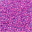Miyuki Delica Seed Beads, 11/0 Size, #2049 Luminous Hot Pink (2.5" Tube)
