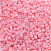 Miyuki Delica Seed Beads, 11/0, Duracoat Opaque Light Carnation Pink DB2116 (7.2 Grams)
