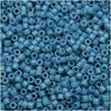 Miyuki Delica Seed Beads, 11/0 Size, Duracoat Opaque Bayberry Blue DB2132 (7.2 Grams)