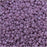 Miyuki Delica Seed Beads, 11/0 Size, Duracoat Opaque Crocus Purple DB2136 (7.2 Grams)