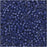Miyuki Delica Seed Beads, 11/0, #2143 Duracoat Navy Blue Matte Opaque Dyed (2.5" Tube)