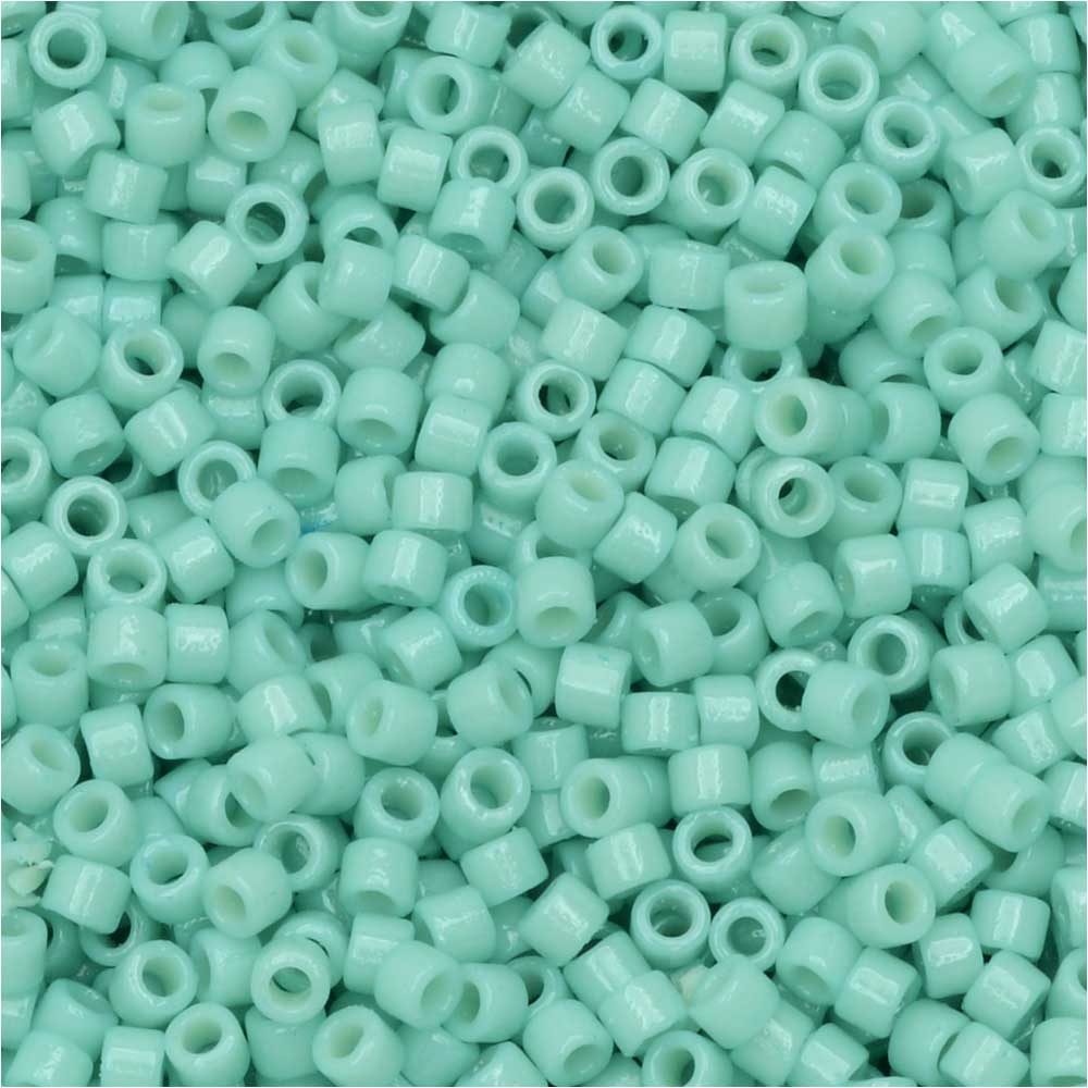Miyuki Delica Seed Beads, 11/0 Size, #DB2356 Duracoat Ocean Spray, Bulk Bag (50g)