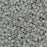 Miyuki Delica Seed Beads, 11/0 Size, #DB2366 Duracoat Soft Grey, Bulk Bag (50g)