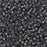 Miyuki Delica Seed Beads, 11/0 Size, #DB2368 Duracoat Charcoal Grey, Bulk Bag (50g)