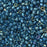 Miyuki Delica Seed Beads, 11/0 Size, #2384 Fancy Lined Teal Dark Blue (2.5" Tube)