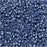 Miyuki Delica Seed Beads, 11/0 Size, #267 Opaque Blueberry Luster (2.5" Tube)