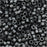 Miyuki Delica Seed Beads, 11/0 Size, Matte Dark Grey DB306 (2.5" Tube)
