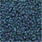 Miyuki Delica Seed Beads, 11/0 Size, Matte Metallic Light Gray Blue DB376 (2.5" Tube)