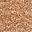 Miyuki Delica Seed Beads, 11/0 Size, Galvanized Gold DB411 (2.5" Tube)
