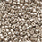 Miyuki Delica Seed Beads, 11/0 Size, Galvanized Pewter DB436 (2.5" Tube)