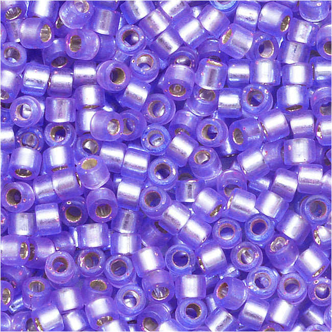 Delica Beads (Miyuki), size 11/0 (same as 12/0), SKU 195006.DB11-0923cut,  sparkling violet lined crystal, (10gram tube, apprx 1900 beads) - Land of  Odds-Be Dazzled Beads