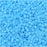 Miyuki Delica Seed Beads, 11/0 Size, #725 Opaque Turquoise (2.5" Tube)