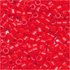 Miyuki Delica Seed Beads, 11/0 Size, Opaque Light Siam Red DB727 (2.5