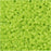 Miyuki Delica Seed Beads, 11/0 Size, #733 Opaque Chartreuse (2.5" Tube)