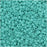 Miyuki Delica Seed Beads, 11/0 Size, #759 Matte Opaque Turquoise (2.5" Tube)