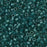 Miyuki Delica Seed Beads, 11/0 Size, #788 Dyed Matte Transparent Blue Zircon (2.5" Tube)