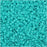 Miyuki Delica Seed Beads, 11/0 Size, #793 Matte Opaque Turquoise Dyed (2.5" Tube)
