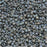 Miyuki Delica Seed Beads, 11/0 Size, Opaque Lt Grey Matte AB DB882 (2.5" Tube)