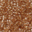 Miyuki Delica Seed Beads, 11/0 Size, Sparkle Rose Gold Lined Crystal DB901 (2.5" Tube)