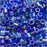 Miyuki Delica Seed Beads, 11/0 Size, Mix Blue Tones (7.2 Grams)