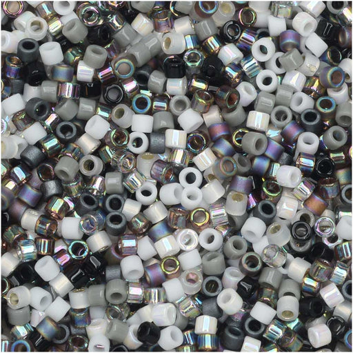 Miyuki Delica Seed Beads, 11/0 Size, #MIX13 Pebblestone Mix (7.2 Gram Tube)