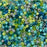 Miyuki Delica Seed Beads, 11/0 Size, #MIX9056 Carribean Waters Mix (7.2 Gram Tube)